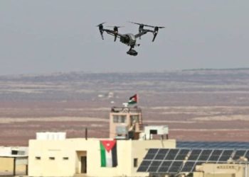 Border monitoring point on the Syrian-Jordanian border, February 22, 2023 (AFP).
