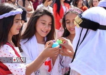 Syrian Yazidis Celebrate “Red Wednesday” Marking Their New Year
