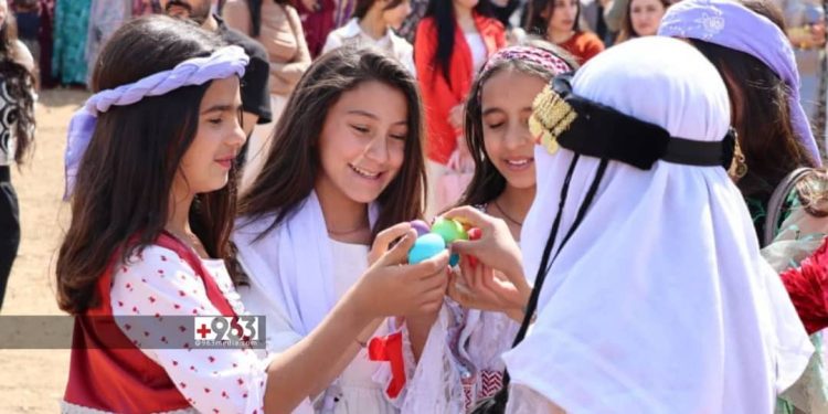Syrian Yazidis Celebrate “Red Wednesday” Marking Their New Year
