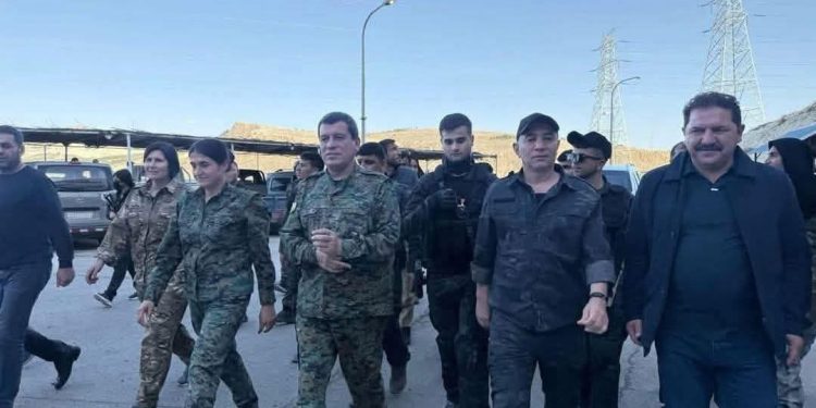SDF and  Interim Government Representatives Conduct Joint Tour of Raqqa Countryside