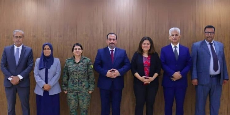 Kurdish-Led Delegation Arrives in Damascus for Talks with Syrian Transitional Government