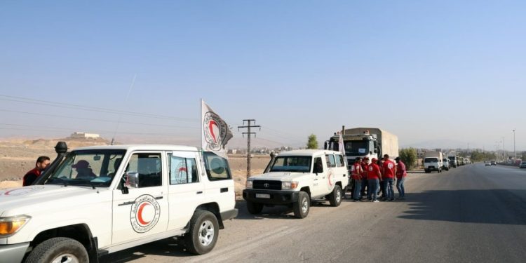 New Humanitarian Convoy Reaches Syria’s Suweyda