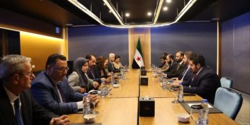 US, French Officials Attend Talks Between Syrian Government and Kurdish-Led Delegation