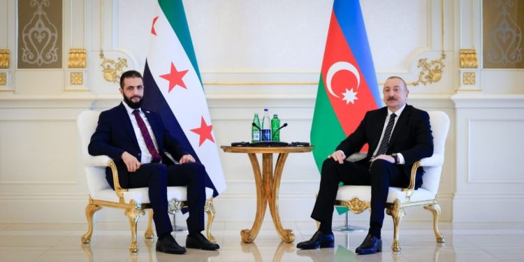 Al-Sharaa in Azerbaijan: Meeting Aliyev, Discussing Energy Ties