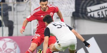 السومة يتعرض لتدخل عنيف وإصابة قوية في الدوري القطري