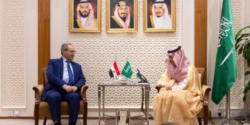 بن فرحان يشدد خلال لقاءه المقداد على محاربة التنظيمات الإرهابية ومكافحة المخدرات
