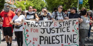احتجاجات طلابية مؤيدة للفلسطينيين في بلجيكا وهولندا وبريطانيا
