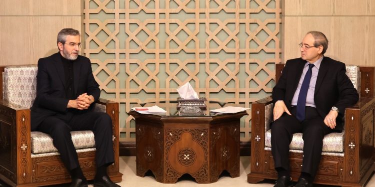 خلال لقائه باقري كني.. فيصل المقداد يعلق على العلاقة بين دمشق وأنقرة