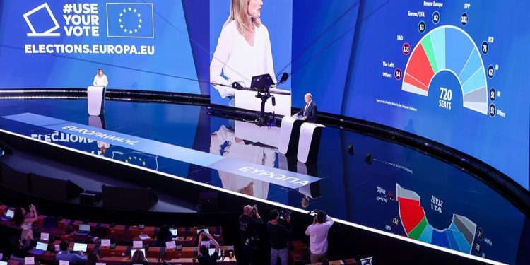 تراجع أسواق الأسهم الأوروبية واليورو بعد نتائج انتخابات البرلمان الأوروبي