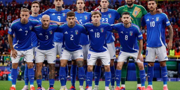 منتخب إيطاليا لكرة القدم، بطولة أمم أوروبا، 15 يونيو 2024 (ا ف ب)