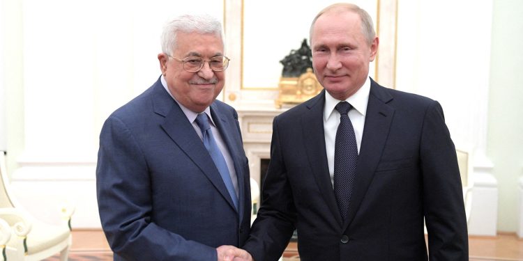 بوتين وعباس يناقشان الوضع في فلسطين