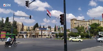 ساحة الجامعة وسط مدينة حلب(963+)