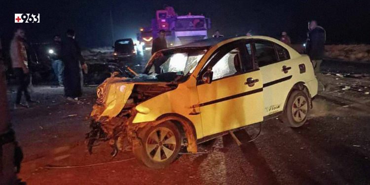 إصابات جراء حادث سير “مروع” شرقي سوريا