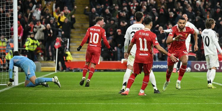 ليفربول يفوز على ريال مدريد بدوري أبطال أوروبا