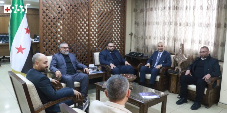وزير الاقتصاد السوري يجتمع مع مستثمرين سوريين وأتراك