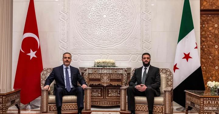 من ضمنها نزع السلاح.. الشرع وفيدان يتباحثان في مستقبل سوريا 