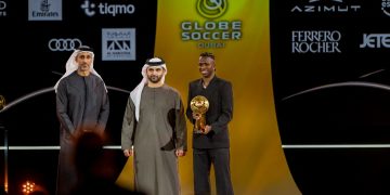 فينيسيوس أفضل لاعب وأنشيلوتي أفضل مدرب خلال حفل “جلوب سوكر”