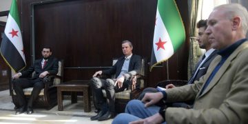 وزير المالية السوري يلتقي وفداً من الخارجية الألمانية بدمشق