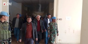 قائد “الأندوف” يزور مباني حكومية انسحبت منها إسرائيل جنوبي سوريا