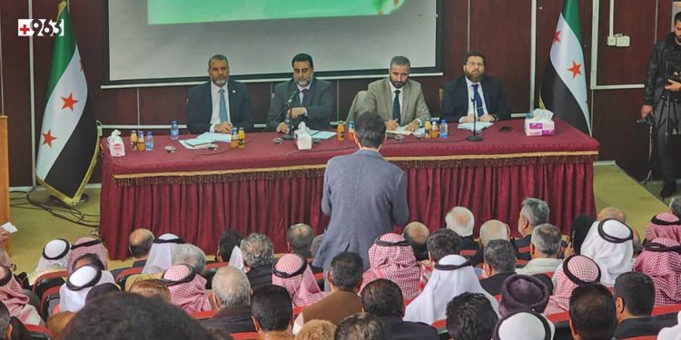 لجنة الحوار الوطني تعقد جلسة حوارية في دير الزور