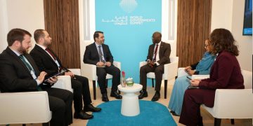 الشيباني يلتقي مسؤولين بالبنك الدولي وصندوق النقد في دبي