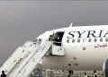 قادمة من دمشق.. هبوط أول طائرة بمطار حلب الدولي بعد تشغيله 
