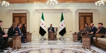 الشرع والشيباني يلتقيان وزيرة الخارجية الألمانية ونائب رئيس البرلمان الأوروبي