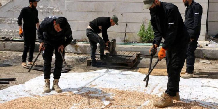 تعود لـ”الفرقة الرابعة”.. ضبط شحنة مخدرات باللاذقية غربي سوريا