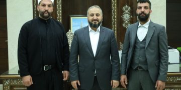 أبو قصرة يستقبل قائد قوات “شيخ الكرامة” في دمشق