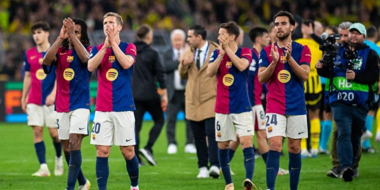 برشلونة يتجاوز دورتموند بصعوبة في ربع نهائي دوري الأبطال