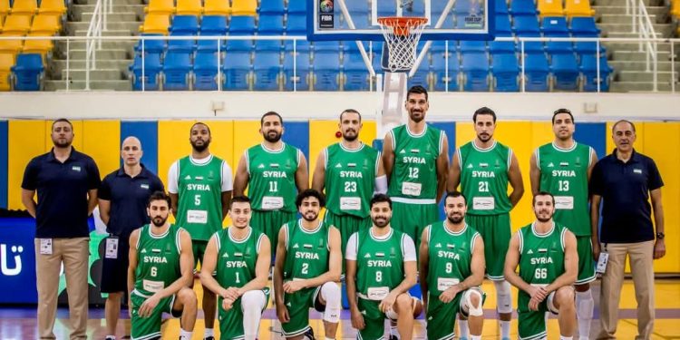 المنتخب السوري لكرة السلة في مجموعة صعبة بكأس آسيا 2025