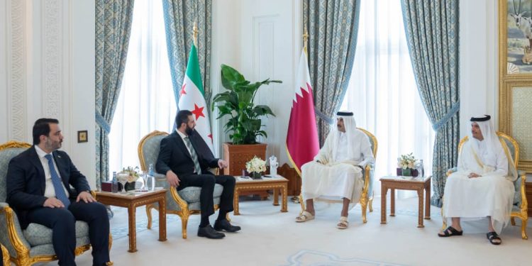 الشرع والشيباني يزوران دولة قطر