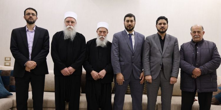 مسؤولان في ريف دمشق يعقدان اتفاقاً مع مشايخ مدينة جرمانا