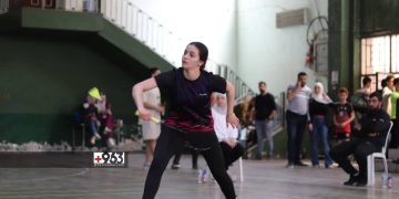 محمد الرفاعي وفلة النجار يتوجان بالمركز الأول في بطولة الريشة الطائرة بحمص