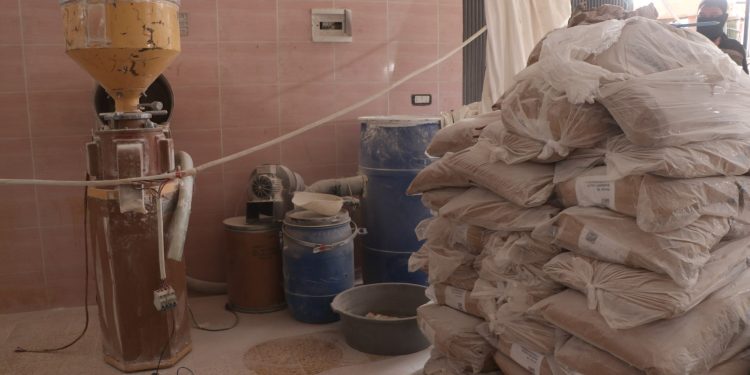 ضبط معمل لتصنيع الحبوب المخدرة بريف حمص غربي سوريا