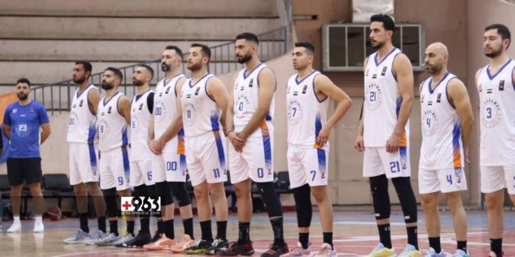 الوحدة يتألق بفوز كبير على الكرامة في الدوري السوري لكرة السلة