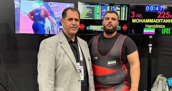 قسورة جغيلي يتألق في بطولة العالم للشباب لرفع الأثقال