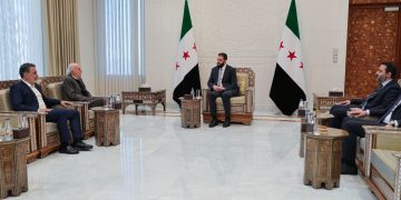 الشرع والشيباني يلتقيان مع وليد جنبلاط