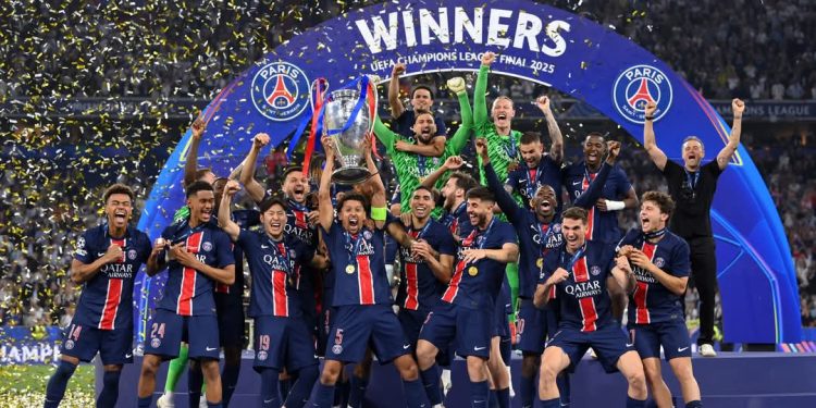 باريس سان جرمان يتوج بلقب دوري أبطال أوروبا لأول مرة في تاريخه