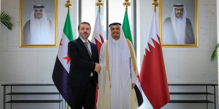 وزير الخارجية: قطر ستقدم خدمات لصالح ربط البنوك السورية بالنظام المالي العالمي