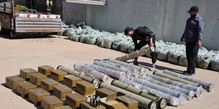 ضبط شحنة أسلحة غربي سوريا معدة للتهريب إلى لبنان