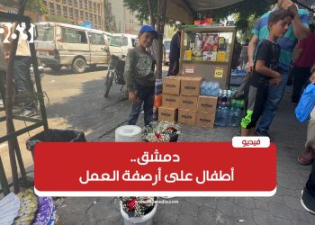 دمشق.. أطفال على أرصفة العمل