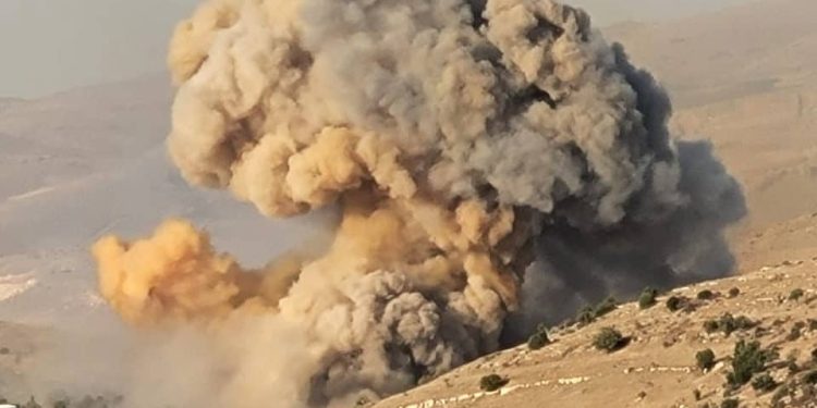 سلسلة غارات جوية إسرائيلية تستهدف عدة مناطق في لبنان