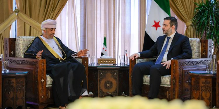 وزير الخارجية السوري يلتقي سفير سلطنة عمان في دمشق