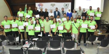 اختتام دورة المدربين المركزية لألعاب القوى في دمشق