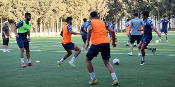 منتخب سوريا الأولمبي يواصل استعداداته لتصفيات كأس آسيا