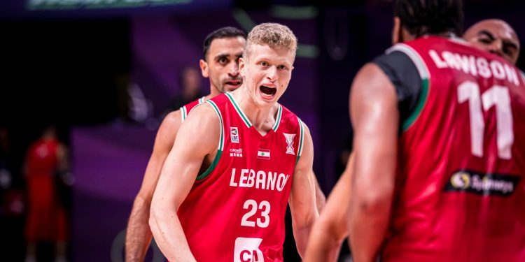 منتخب لبنان يقصي اليابان ويبلغ ربع نهائي كأس آسيا لكرة السلة