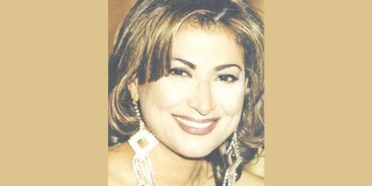 بورتريه للفنانة ناهد حلبي (صحيفة الشرق الأوسط)