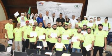 اختتام دورة التحكيم المركزية لألعاب القوى في سوريا 