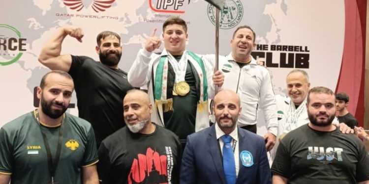 المنتخب السوري للقوة البدنية يحرز 51 ميدالية في بطولة غرب آسيا
